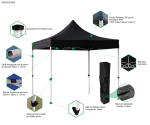 Tenda RRCustoms 6m*3m - Imagem 3