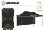 Tenda RRCustoms Premium 6m*3m - Imagem 2