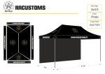 Tenda RRCustoms 3m*4,5m - Imagem 2
